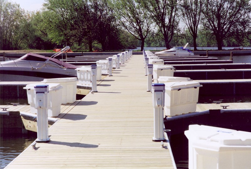 Fox River Marina Trionic Dock Boxes