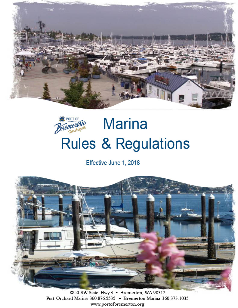 Marina Rules and Regs