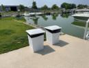 south bay marina trash cans   trionic corp