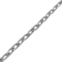 Chain - Hot Dipped Galvanized Steel - 1/4"