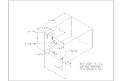 4 Gallon Water/Holding Tank - WH-2004