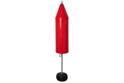14" Diameter Standard Red (Nun) Channel Marker Buoy with External Ballast