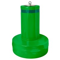 19" Diameter Float Collar Green Channel Marker Buoy & Side Mooring