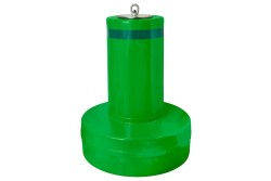 19" Diameter Float Collar Green Channel Marker Buoy & Side Mooring