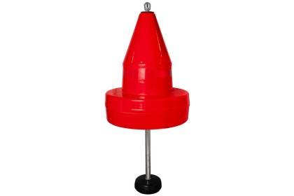 22" Diameter Nun Float Collar Channel Marker Buoy with External Ballast