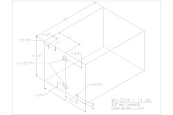 14 Gallon Water/Holding Tank - WH-2014-1