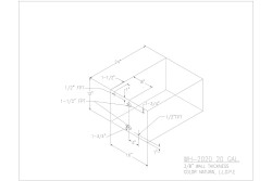 20 Gallon Water/Holding Tank - WH-2020