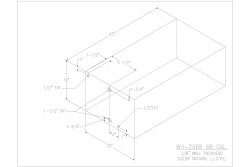 68 Gallon Water/Holding Tank - WH-2068