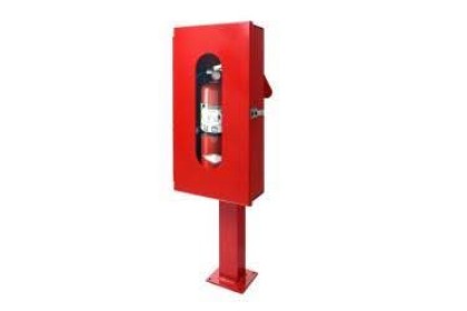 Fire Extinguisher Enclosure Pedestal