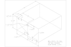 15 Gallon Water/Holding Tank - WH-2015