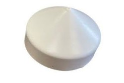 15" WHITE CONE PILING CAP